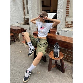 Áo Thun BabyTee Tay Ngắn FURISTIC® US FLAG BABY TSHIRT