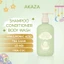Sữa Tắm Gội Toàn Thân Dịu Nhẹ Cho Bé AKAZA SHAMPO CONDITIONER BODY WASH 300ML