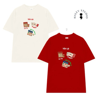 [GAME COLLECTION 2026] Áo thun Unisex in hình trò chơi Tết chất Cotton cao cấp sợi đôi định lượng 250gsm