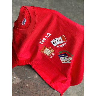 [GAME COLLECTION 2026] Áo thun Unisex in hình trò chơi Tết chất Cotton cao cấp sợi đôi định lượng 250gsm