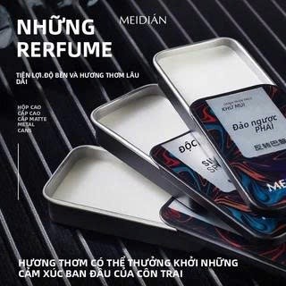 Combo 3 Mùi Nước Hoa Khô Median - Nước Hoa Bỏ Túi Dạng Sáp, Hương Thơm Nam Tính, Quyến Rũ