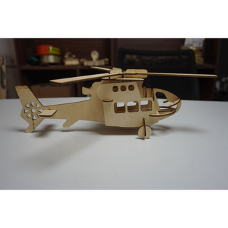 HDLaser mô hình máy bay lắp ghép DIY-Fly HDF004(30x20x10cm)