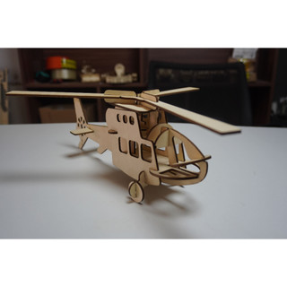 HDLaser mô hình máy bay lắp ghép DIY-Fly HDF004(30x20x10cm)