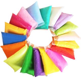 LEAFBOOK Đất nặn an toàn KHÔNG DÍNH TAY, Màu Chuẩn, Mịn, KHÔNG LEM, không mùi tạo hình tự khô