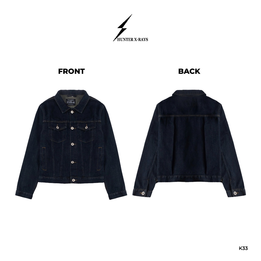 ÁO KHOÁC JEANS SELVEDGE DENIM ( 4 MÀU ) FROM CROP XANHINDIGO HUNTERXRAYS K19 K20 K32 K35 PHONGCÁCHQUÝÔNG