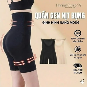 Quần Gen Nịt Bụng Bigsize - Quần Định Hình Eo Thon, Nâng Mông, Chống Cuộn | Mặc Váy Body Không Hằn -NBD