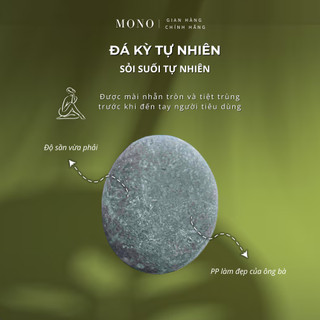 [Tự Nhiên] Đá Kỳ Tắm Tẩy Da Chết, Tế Bào Chết - Phương Pháp Làm Đẹp Của Ông Bà Xưa - Mono Routine