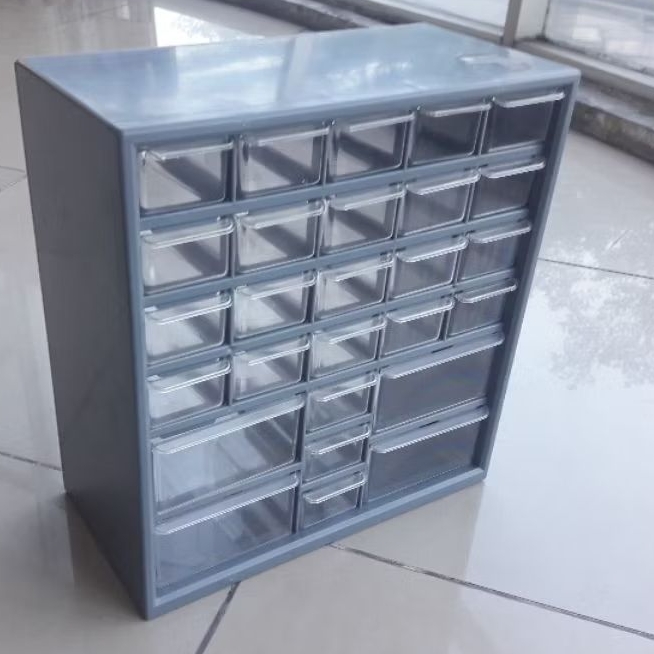 Tủ Nhựa nhiều hộc nhỏ kéo trong suốt (Loại 1 sản phẩm không trầy xướt)
