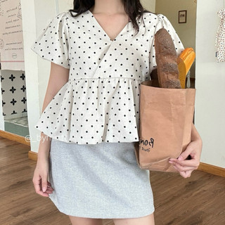 BASE SKIRT | Chân váy ngắn chất dạ form A hack dáng, đơn giản, dễ mặc | Bymintt