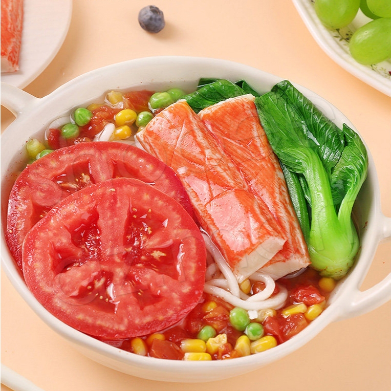 Thanh Cua Hàn Quốc Xé Tay Healthy Ăn Liền Nhúng Lẩu Sushi Trộn Salad