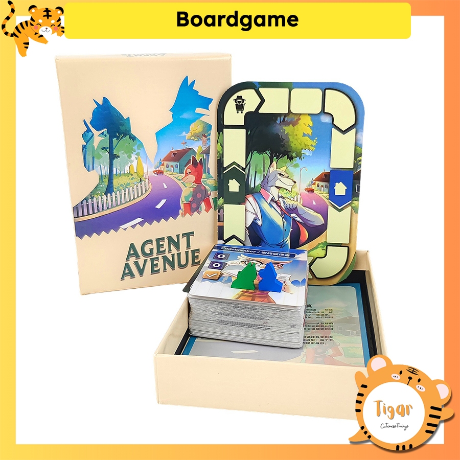 [Luật Việt] Boardgame Agent Avenue Điệp viên động vật 6590