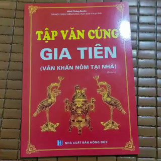 Sách - Tập văn cúng gia tiên (Văn khấn nôm tại nhà)