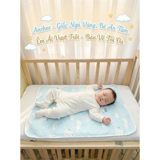Chính hãngTấm Lót Chống Thấm Anchee 50x70 – Cotton Mềm, Thấm Hút Nhanh, Không Thấm Ngược