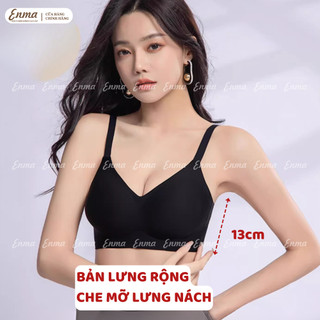 Áo Ngực Đệm Vừa Chất Đúc Su Lạnh Không Gọng Thiết Kế Hình Giọt Nước Ôm Ngực Tôn Ngực Thoải Mái BRA07