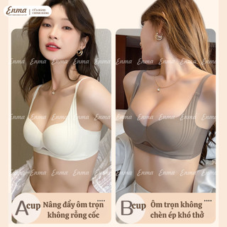 Áo Ngực Su Đúc ENMA Không Gọng Ôm Quả Tạo Khe Chống Chảy Xệ Bản Lưng To Thông Hơi Thoáng Mát BRA03