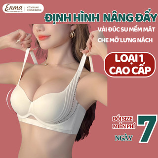 Áo Ngực Su Đúc ENMA Không Gọng Ôm Quả Tạo Khe Chống Chảy Xệ Bản Lưng To Thông Hơi Thoáng Mát BRA03