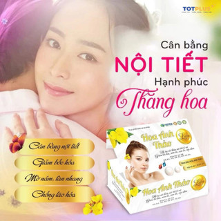 Hoa anh thảo Letco - Hỗ trợ cân bằng nội tiết tố nữ, giảm bốc hỏa, sạm da - Hộp 30 viên