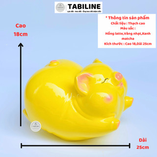 [Giá siêu rẻ] Heo đất ống tiết kiệm tiền heo bay cute đáng yêu LD46 - TABILINE