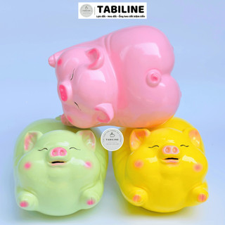 [Giá siêu rẻ] Heo đất ống tiết kiệm tiền heo bay cute đáng yêu LD46 - TABILINE