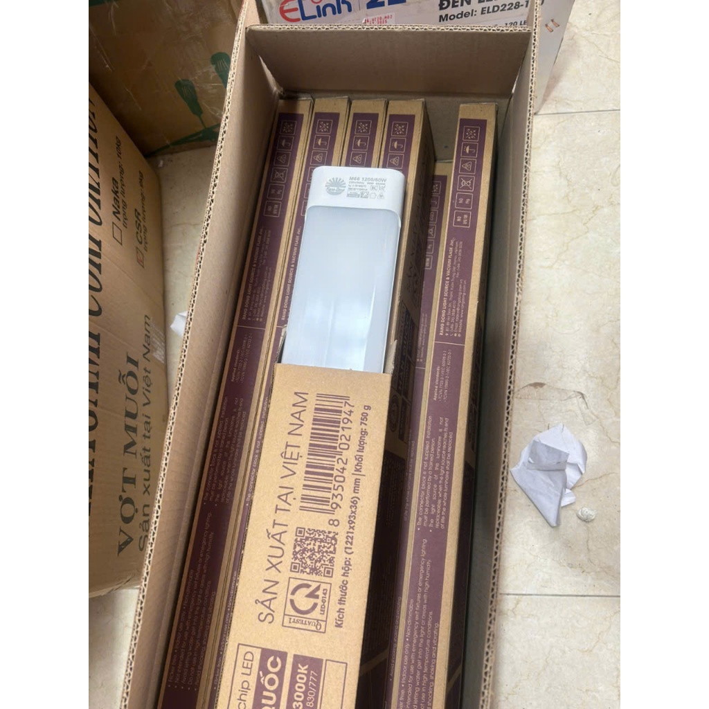 Đèn Led Bán Nguyệt Rạng Đông M66-60W 1,2m HÀNG CHÍNH HÃNG
