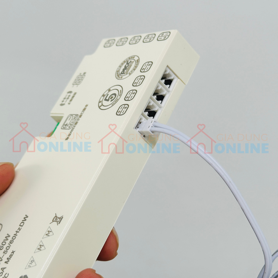 Dây cáp kết nối đèn LED Dupont 2.54mm 22AWG có đầu cắm nguồn LED Driver 12-24V
