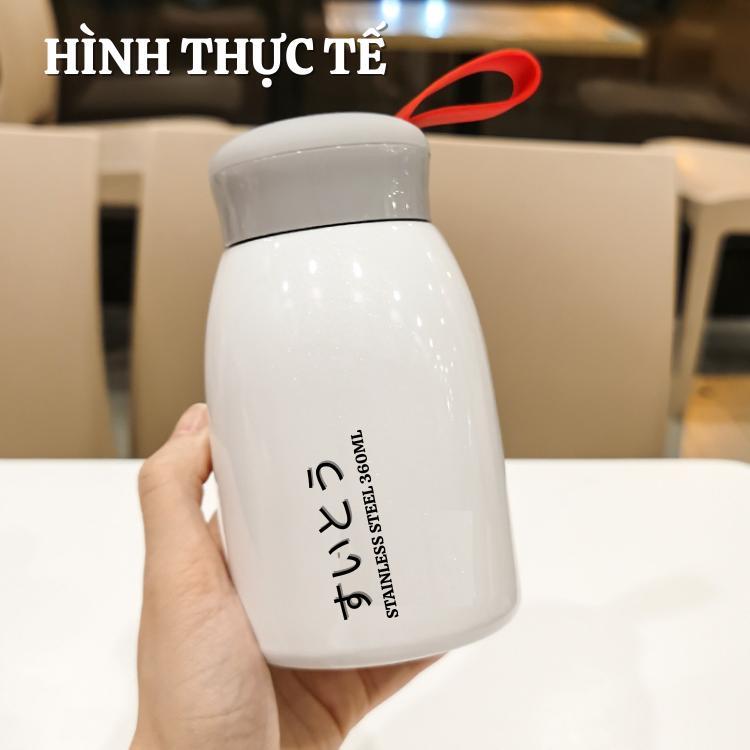 Bình siêu  giũ nhiệt inox 304 dung tích 360ml hàng nội địa Trung xuất Nhật-Phiên bản mới nhất