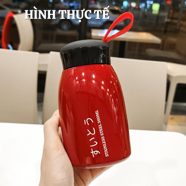Bình siêu  giũ nhiệt inox 304 dung tích 360ml hàng nội địa Trung xuất Nhật-Phiên bản mới nhất