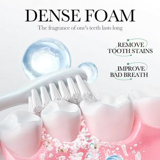Kem Đánh Răng Làm Trắng Răng Kem đánh răng bạc hà 100g  loại bỏ cao răng hôi miệng tẩy ố vàng Không Chứa Florua