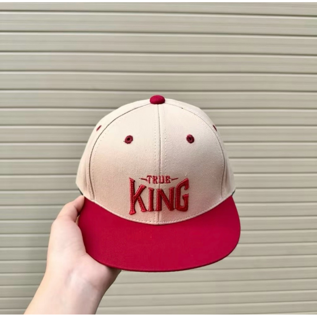 Mũ kết hiphop cho bé 3-9 tuổi - Nón thêu king true phối màu siêu đẹp cho bé trai