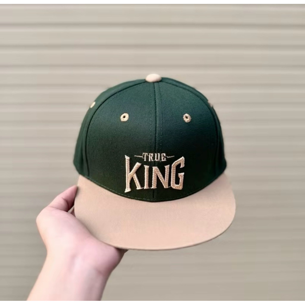 Mũ kết hiphop cho bé 3-9 tuổi - Nón thêu king true phối màu siêu đẹp cho bé trai