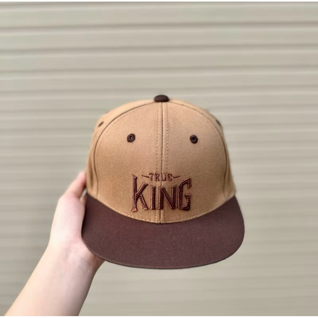 Mũ kết hiphop cho bé 3-9 tuổi - Nón thêu king true phối màu siêu đẹp cho bé trai