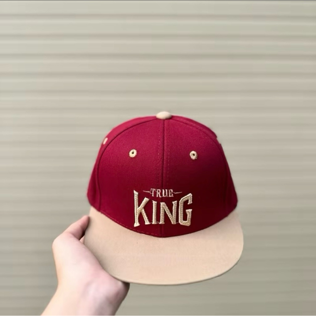 Mũ kết hiphop cho bé 3-9 tuổi - Nón thêu king true phối màu siêu đẹp cho bé trai