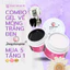Gel Vẽ Móng Trắng Đen Fengshangmei Cao Cấp - Trang Trí, Vẽ Sọc Caro - Chất Mịn, Đặc 8g