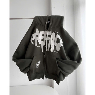 Hot Trendy  Áo Hoodie Nỉ Bông in 3 Sao - Thiết kế Boxy Unisex Cá Tính cho Nam Nữ