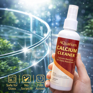 Dung dịch tẩy cặn Canxi Hồ Cá AQuarium Calcium Cleaner 100ml – Tẩy sạch căn Canxi bám lâu ngày không hại kính