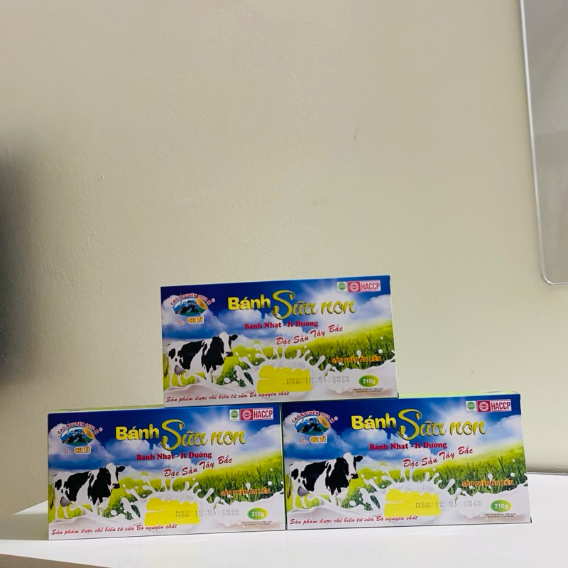 210gr Bánh sữa non Tây Bắc - Đặc sản Mộc Châu - Hãng Cu Tỉ