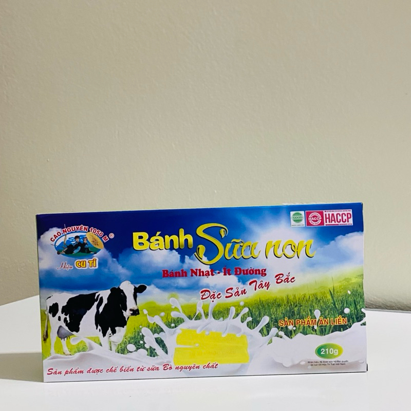210gr Bánh sữa non Tây Bắc - Đặc sản Mộc Châu - Hãng Cu Tỉ