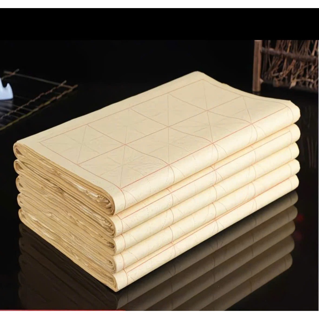 Giấy ô mễ tập viết thư pháp thư hoạ loại dày 70 tờ khổ 38x65cm