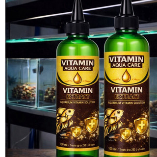 Vitamin Cho Cá Cảnh AQUA CARE – Giúp Cá Lên Màu Đẹp, Giảm Stress, Phục Hồi Nhanh – Chai 100ml