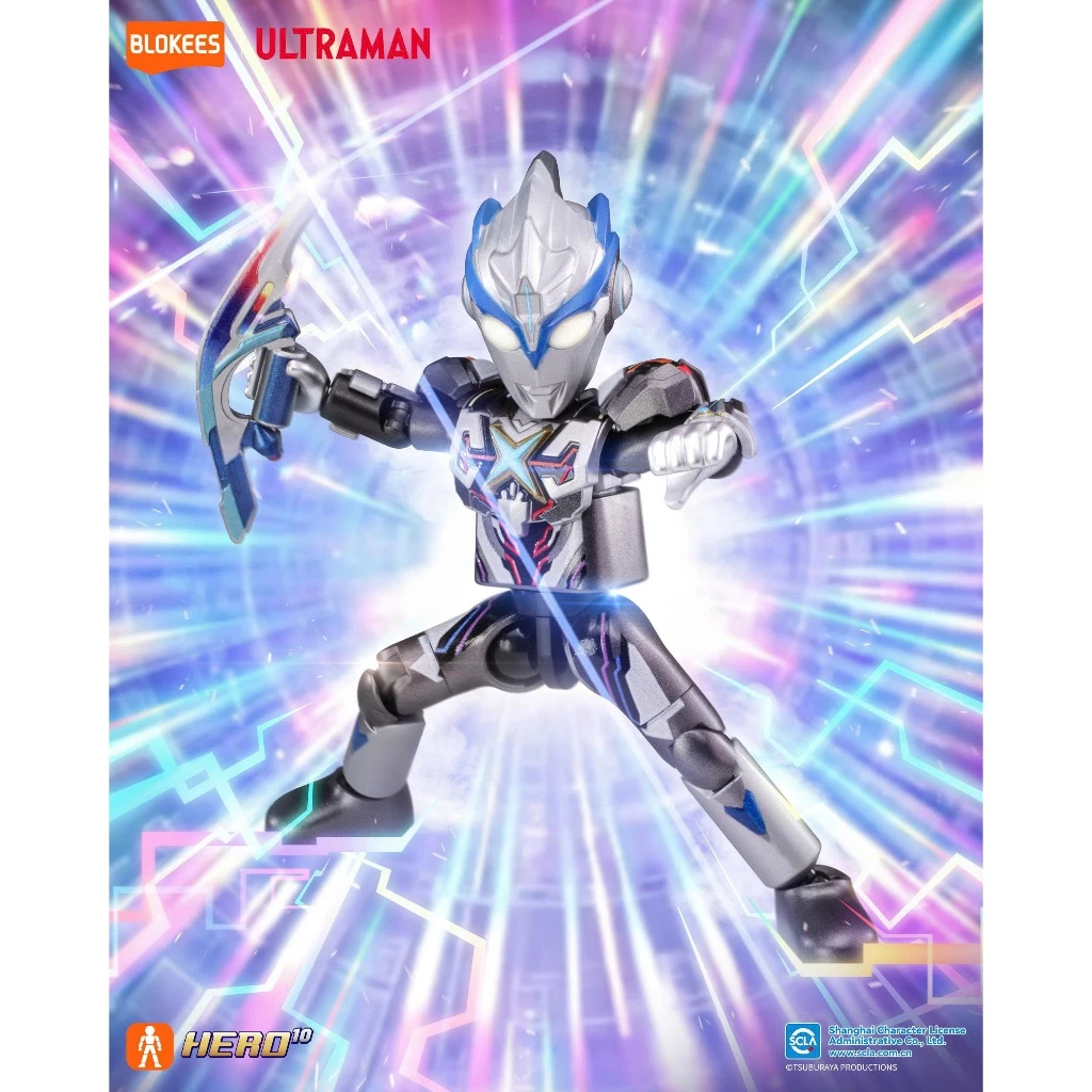 Mô hình Figure Ultraman - GV15 - Hybrid Evolution - Blokees - EU13