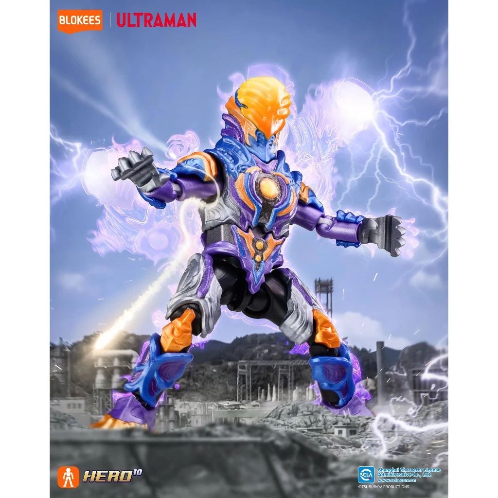 Mô hình Figure Ultraman - GV15 - Hybrid Evolution - Blokees - EU13