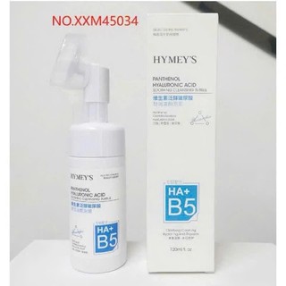 Sữa Rửa Mặt Dạng HA+ B5 Foaming Gel Sữa Rửa Mặt Sạch Sâu Dịu Nhẹ 120ml, Đầu cọ silicon mềm mịn
