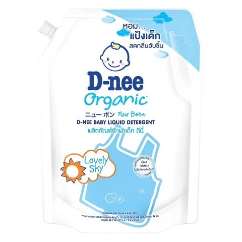 Nước giặt quần áo em bé Dnee 3000ml -Nước Giặt Xả Cho Trẻ Em an toàn túi 550ml, Chính hãng Công ty Đại Thịnh ..