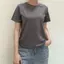 ÁO THUN NỮ RỘNG VỪA CỔ TRÒN TAY NGẮN BASIC VẢI COTTON CO GIÃN 4 CHIỀU MỀM MỊN MÁT BI.POSILÁ