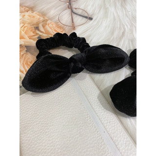 dây buộc tóc thắt nơ thỏ xinh nhẹ nhàng full nhung