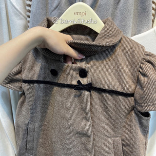 Gile Caro Nơ Cổ Sen Vintage Hàn Quốc Trendy Tiểu Thư Xinh Xắn QCCCl1 (Ảnh thật )|Dami.Studio