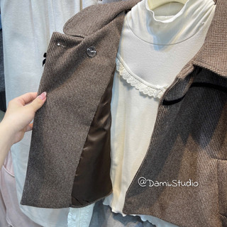 Gile Caro Nơ Cổ Sen Vintage Hàn Quốc Trendy Tiểu Thư Xinh Xắn QCCCl1 (Ảnh thật )|Dami.Studio