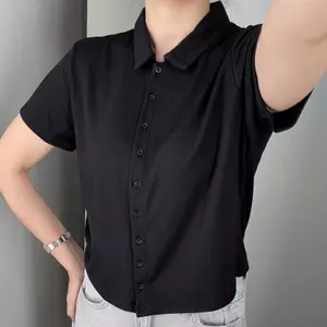 ÁO POLO LỬNG NGẮN TAY PHÒNG CÁCH HÀN QUỐC CHẤT LIỆU COTTON BORIP MỀM MẠI THOÁNG KHÍ SIZE S M L XL TỪ 35 - 68