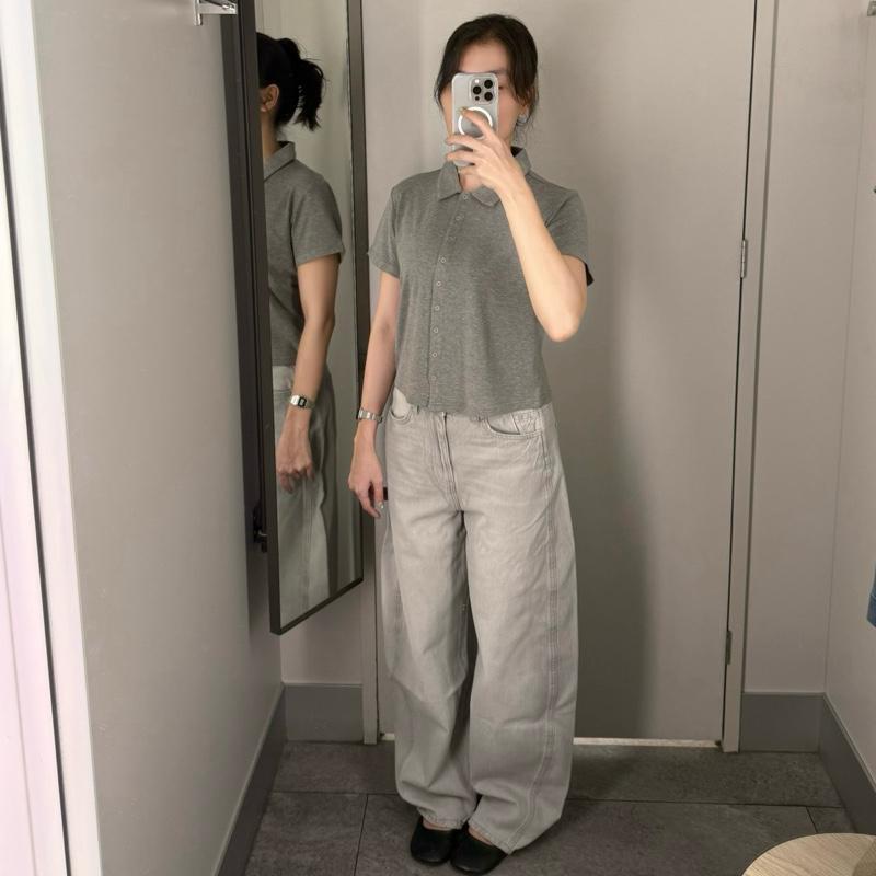 [A25] ÁO POLO LỬNG NGẮN TAY PHÒNG CÁCH HÀN QUỐC CHẤT LIỆU COTTON BORIP MỀM MẠI THOÁNG KHÍ SIZE S M L XL TỪ 35 - 68