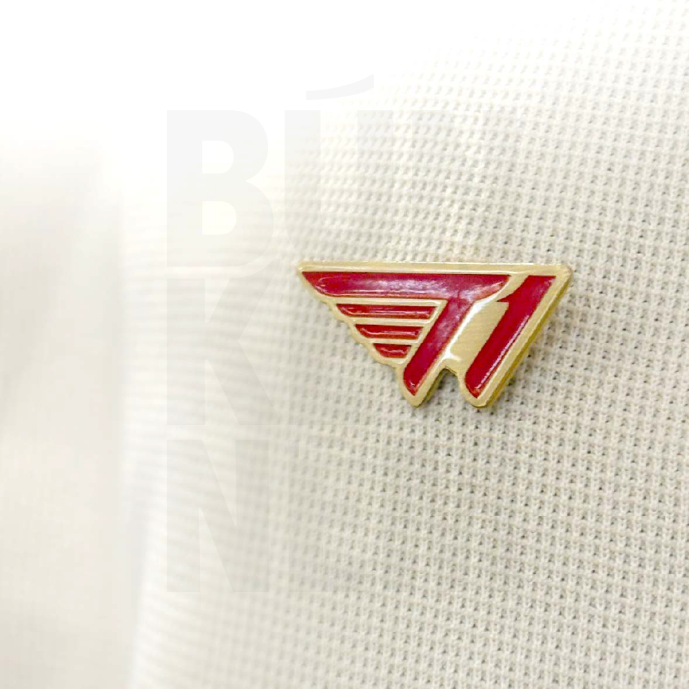 Logo Badge T1 Esports  – Huy Hiệu Cài Áo T1 Kim Loại Cao Cấp